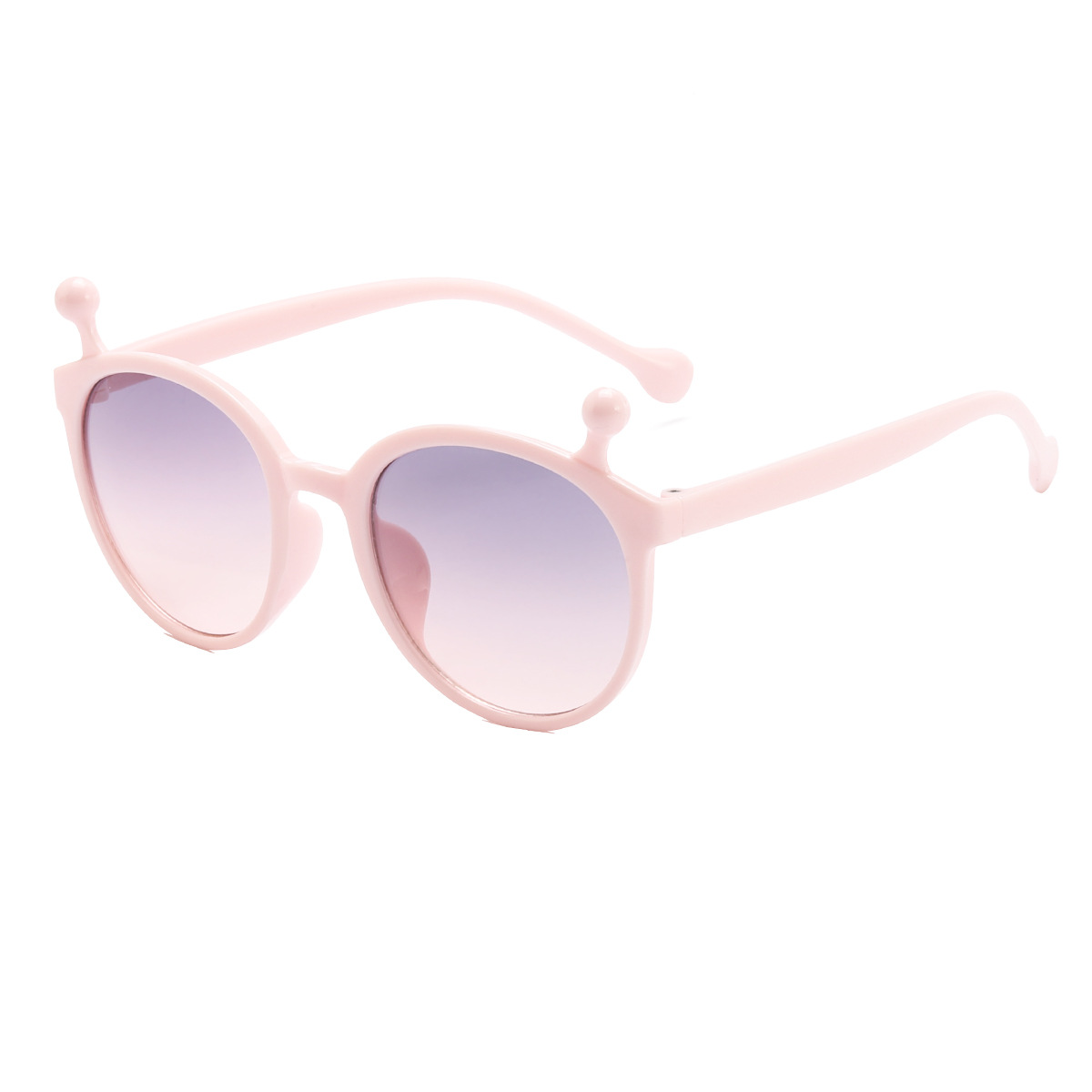 2022 nuevo marco redondo gafas de sol retro moda Caracol gafas de sol de los niños moda personalizada gafas de sol 61044