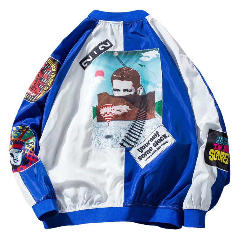 Chaqueta de los hombres primavera y otoño delgada moda coreana delgada chaqueta casual guapo juventud madura ropa de los hombres