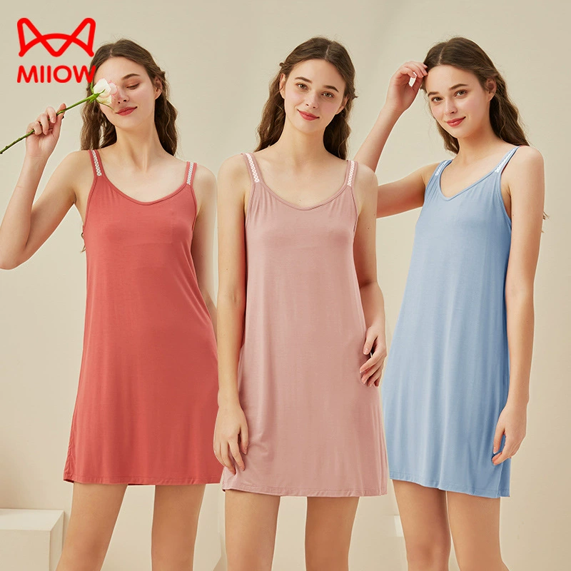 Summer pijama, comfortable colored fashionable skirt, lifting effect, loose fit