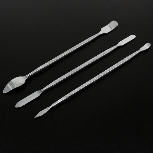 Three-in-one metal spudger mobile phone repair set Tablet boot stick multi-head shell pry tool