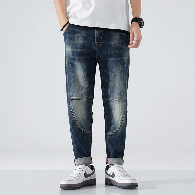 Summer jeans, men's trousers, oversize