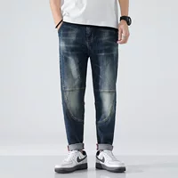 Summer jeans, men's trousers, oversize