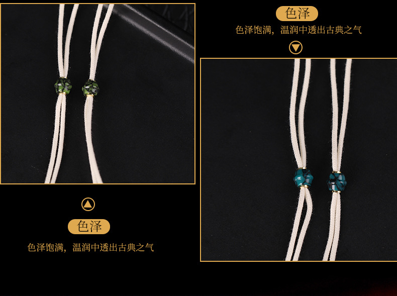Imitation Turquoise Cord Stringing Wire Can Be Used for Thick Cords and Large Holes, Accessories for Bracelets, Spacer Beads, Necklace End Positioning Beads, and Accessories