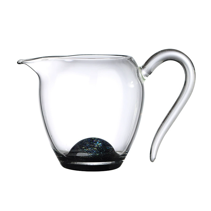 Любимая ручной работы стеклянная кружка Yansan Starry Cup Tea Sub -Чайное море крем чайная чашка с чайной живописью чайная церемония чай