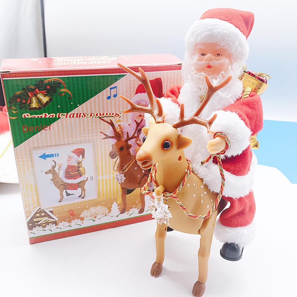 Paracadute Paracadutismo Babbo Natale Elettrico Elettrico Arrampicata Tenda di perline Arrampicata Scale Scala Decorazioni natalizie Giocattoli Regali_voghion.com