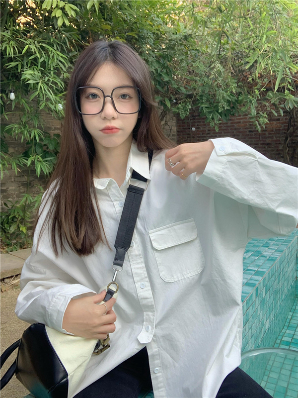 早秋法式白色衬衫女2025新款设计感小众衬衣外套小个子上衣女夏季|undefined