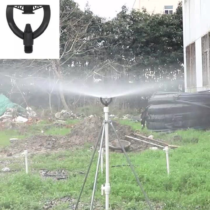 4 puntos de pulverización de tipo de impacto de plástico, pulverización de tipo lluvia, pulverización de mariposa de refracción, pulverización de atomización, pulverización de plástico de riego agrícola