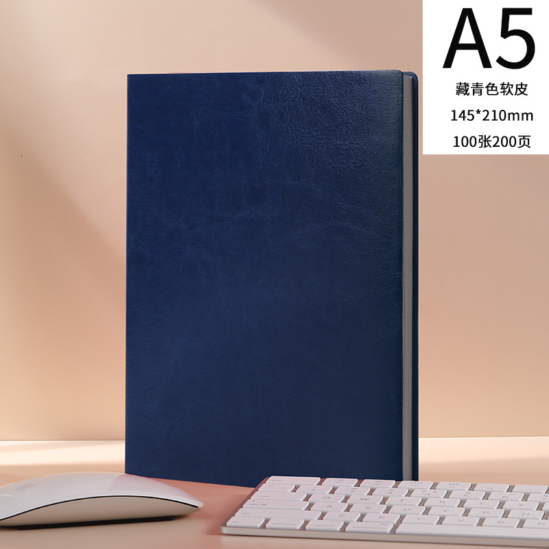 Engrosado cuaderno personalizado hebilla creativa suave diario de cuero al por mayor de negocios A5 Notebook logotipo personalizado