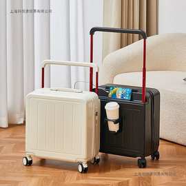 宽拉杆小行李箱20寸18小型可登机箱女2025新款短途旅行密码皮箱子