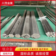 川茂供应钛方棒 TA2工业纯钛六角棒 实心四方棒 规格齐全可零切