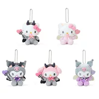 Японская новинка Sanrio, серия с ангелом и дьяволом, соска-любимчик Kuromi kt, плюшевая подвеска