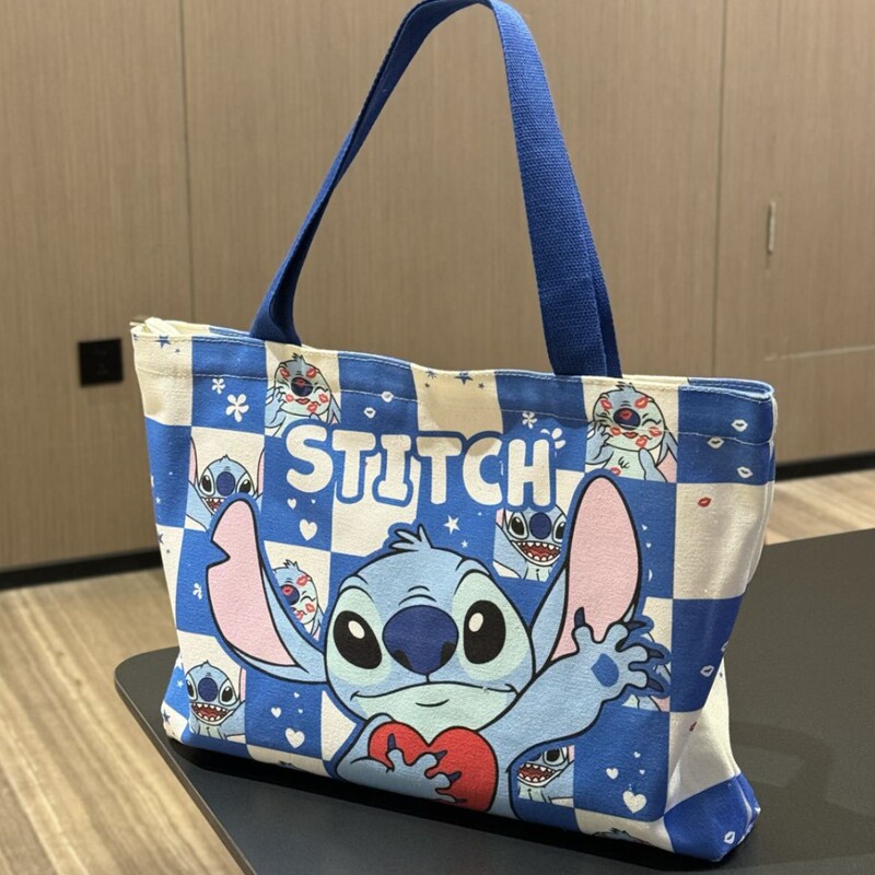 Double-sided Printed Cross-border Large Canvas Bag New Cartoon Shoulder Handbag Large Capacity All-match Tote Bag Double-sided Printed Cross-border Large Canvas Bag New Cartoon Shoulder Handbag Large Capacity All-match Tote Bag
