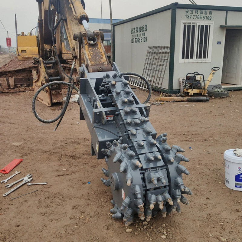 Насадка для крюковой машины без слепых зон, цепная фрезерная и копательная машина, подводная работа без тупиков, тоннелепроходческий комплекс