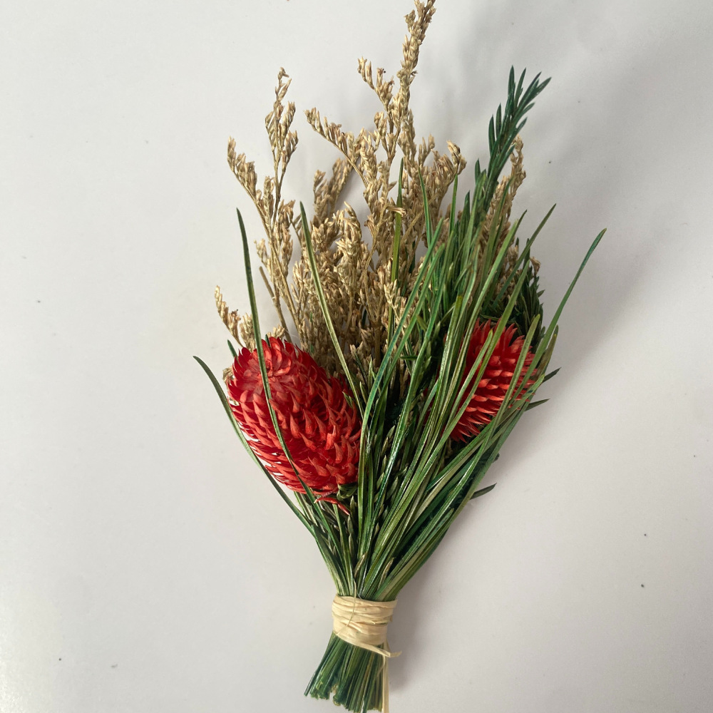 Mori Eternal Flower Mini Real Flower Dry Flower Ramo pequeño Accesorios Decoración hecha a mano Adornos de escritorio