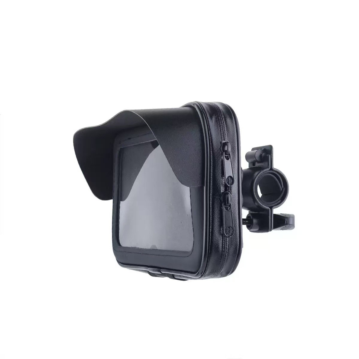 bolsa de teléfono móvil ajustable para amortiguación a prueba de lluvia a prueba de agua para bicicleta bolsa de soporte de teléfono móvil para equipos de ciclismo image 7