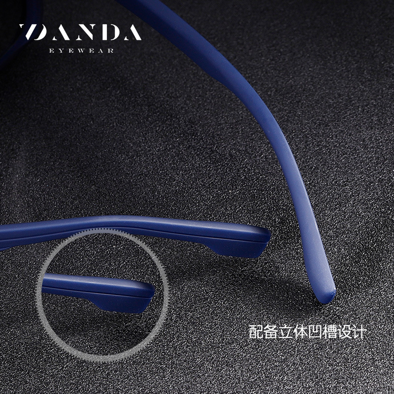 Lente polarizador de doble viga de moda clásica S15106 Gafas de sol para exteriores para hombres Gafas de sol de conducción de tiro callejero