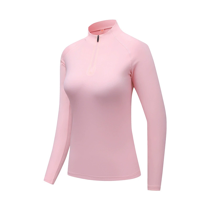 Быстросохнущая мужская новая весенне-летняя тонкая спортивная футболка с длинными рукавами на половину молнии, мужские топы для фитнеса на открытом воздухе, легкая атлетика