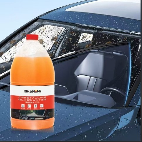 大容量車用油膜除去ガラス水 強力除染 四季通用 油膜除去ガラス水 2L 大容量卸売|undefined