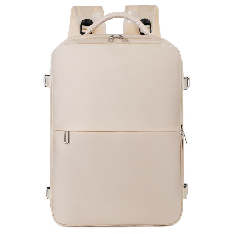 Compensación de zapatos independiente mochila de viaje comprimible de gran capacidad colgante barra de tracción mochila de embarque de negocios mochila de computadora simple