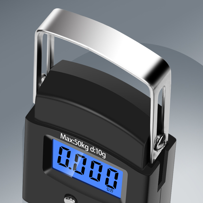 Escala electrónica portátil al por mayor escala portátil escala de equipaje portátil alimentos kg escala de primavera
