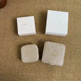 D新品礼赠圣诞金丝方形化妆包首饰盒大号首饰盒小号首饰盒