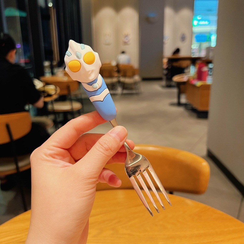 블루 울트라맨 포크