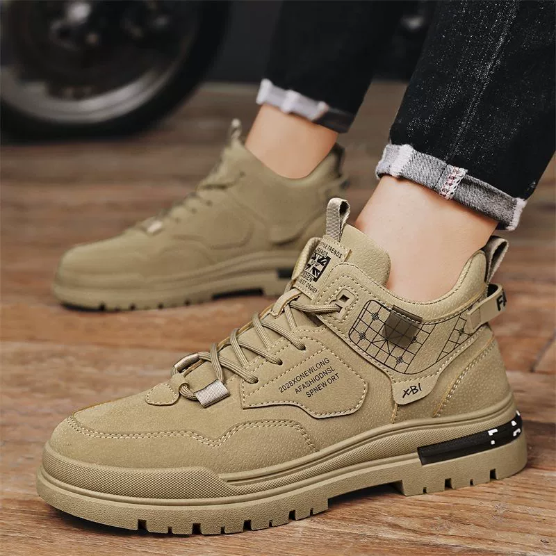 Martens, summer high footwear, non-slip wear-resistant shoes platform outside climbing