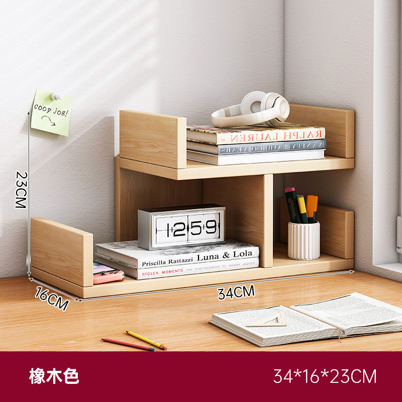 Estante de escritorio, escritorio de almacenamiento, estante de almacenamiento, estante de escritorio, estante de escritorio pequeño, dormitorio de oficina, estante simple multicapa