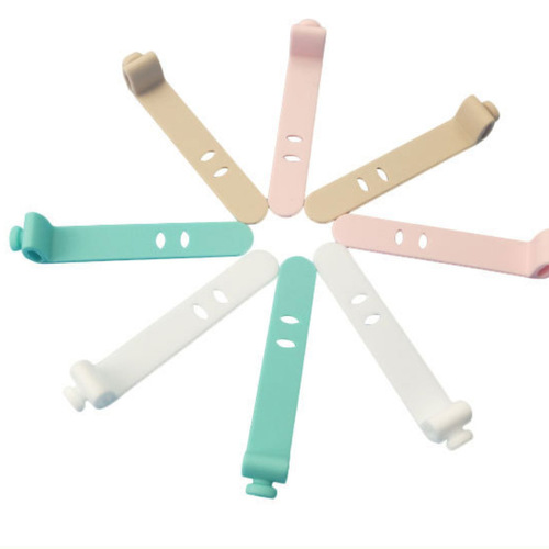 Creative Portable Data Cable and Ethernet Cord Organizer, Headphone Charging Cable Silicone Cord Winder, Cable Ties and Bands
