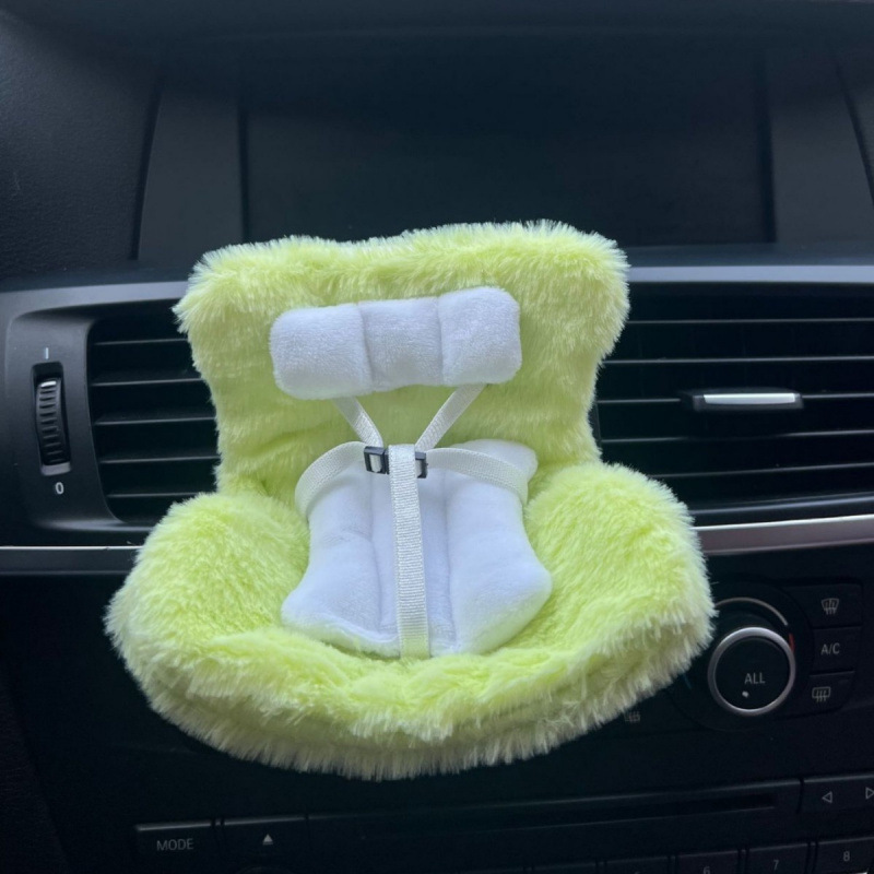ラブブー人形、安全シート、かわいい人形、エアアウトレット、トレンディな装飾品、車内装飾に適しています。|undefined