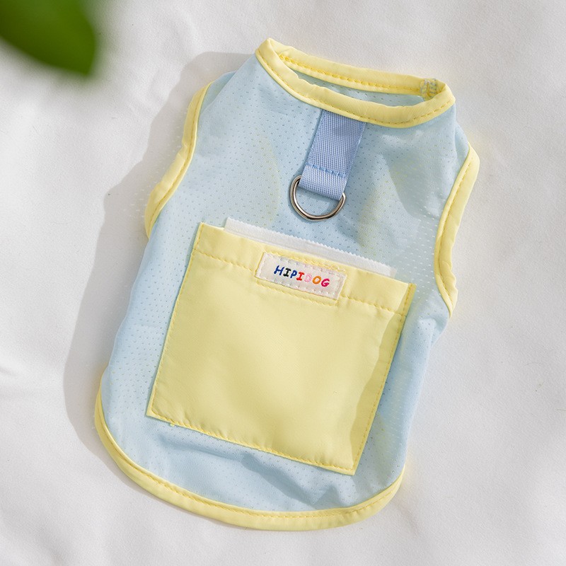 Azul y verde simples (bolsa de hielo gratis)