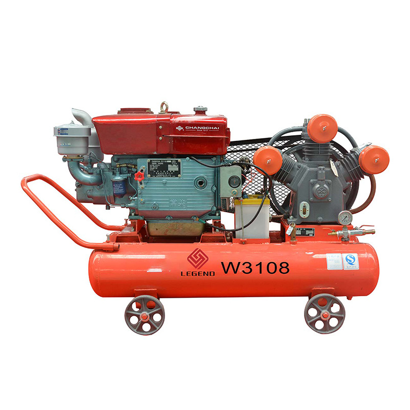 Mining Air Compressor Mobile Piston Mining Air Compressor Diesel Electric Engineering Air Pump Air Compressor