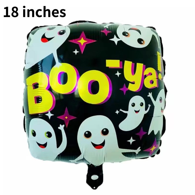 Nuevo globo de Halloween decoración de película de aluminio globo Wansheng tema fiesta diseño especial-en forma de globo de dibujos animados