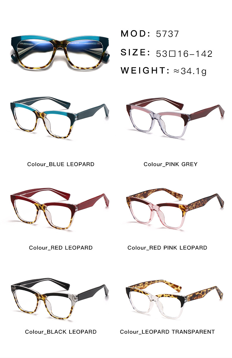 Óculos anti-luz azul feminino estilo retro armação moderna_voghion.com
