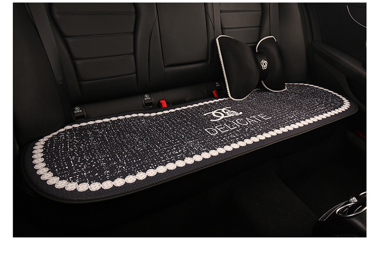Luxury and stylish car seat cushion, no need to tie, non-slip, does not block airbags, suitable for all seasons, popular online model
