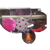 Чистый красный бобо мяч 20 -вдрудочный предложение по политическим ставкам бум бум мяч в мяче мяча мяча