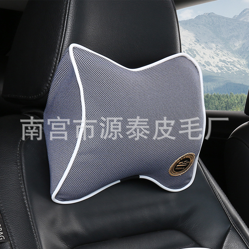 自動車の腰は首の枕の記憶の綿の車の車の頭の枕の腰を保護してセットの自動車の内装の車の腰のクッションの腰の枕のメーカーを支えます。|undefined
