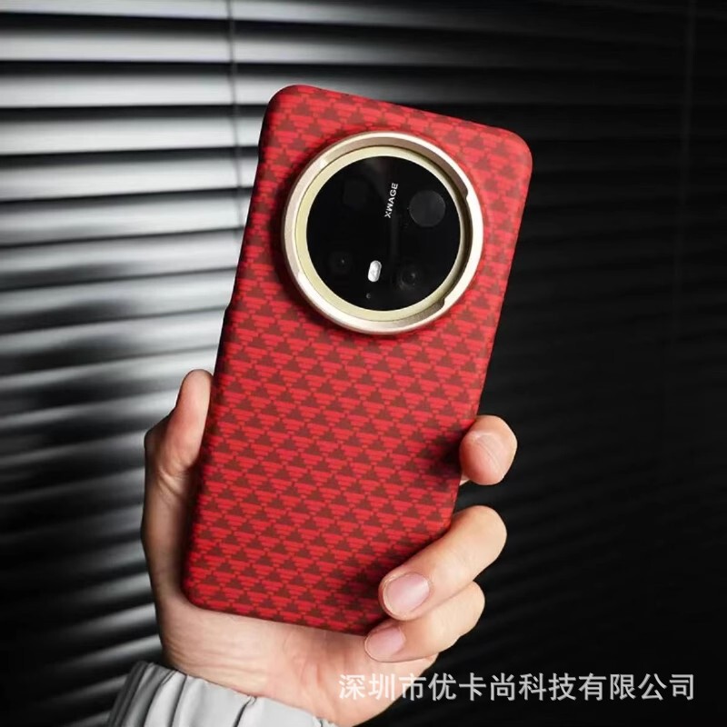 華為Mate70pro炭素繊維の質感を適用する携帯ケースmate60金属レンズ全包転倒防止カバー|undefined