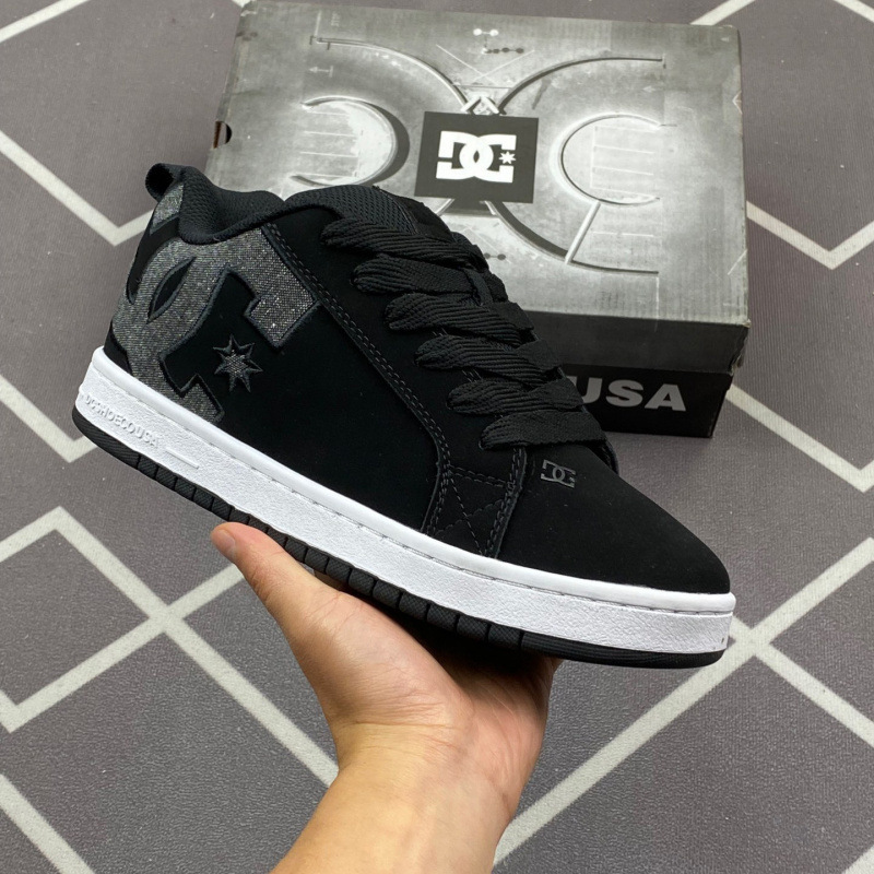 跨境DC Shoes板鞋男女欧美风外贸大码休闲运动鞋宽版牛皮通勤潮鞋|undefined