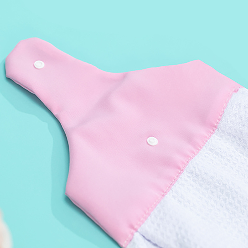 xqds0122a toallas de limpieza de waffle impresión digital absorción de agua para la piel no seca rápidamente toallas de limpieza de jardín de infantes