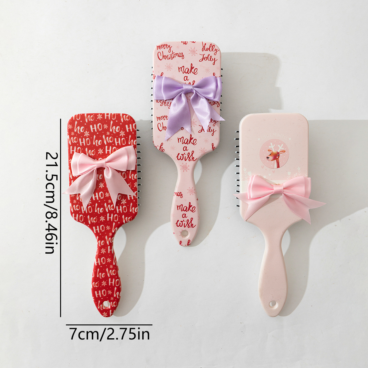 184g Weight Sweet Letter Bow Knot ABS Hair Combs