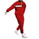 2024 Hot New High Street Fashion Brand Casual Loose Sweatpants Sports suit Printed Air Layer Fabric