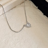 Necklace, small design chain for key bag , brand pendant, simple and elegant design, bright catchy style, 2023 collection