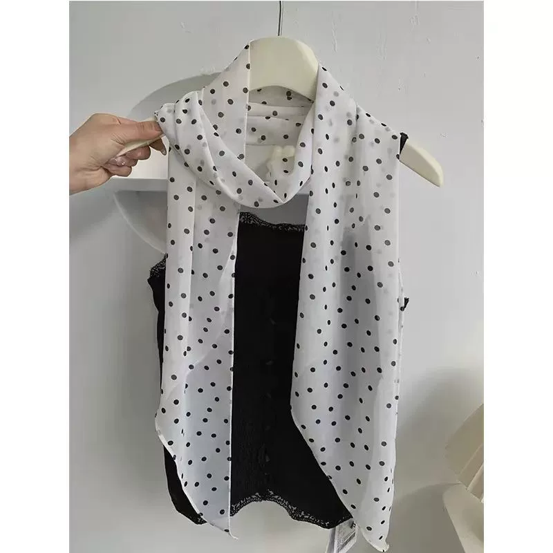 Модный палантин, тонкий шарф-повязка для головы, французский стиль, премиум