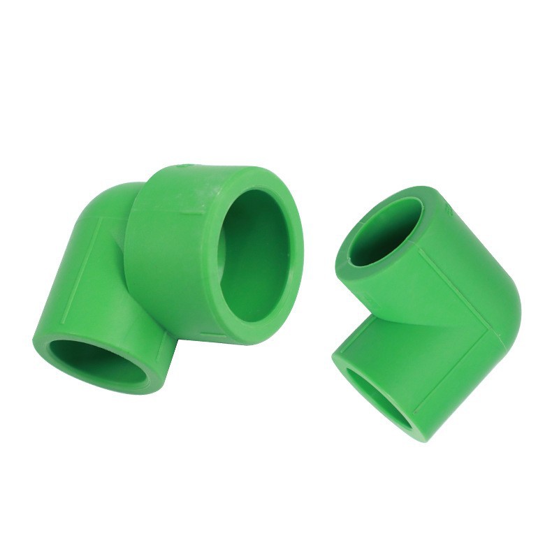 4 puntos 6 puntos tubería de agua de 1 pulgada fontanería accesorios de fusión en caliente conector de fábrica al por mayor accesorios de tubería PPR nuevo material de igual diámetro codo reductor