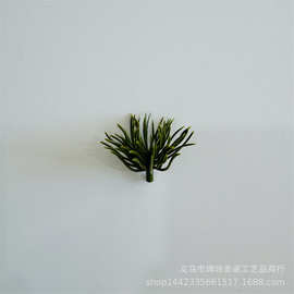 仿真植物圣诞松针头 3.5CM松头 圣诞圈圣诞藤条工业品装饰PE小松