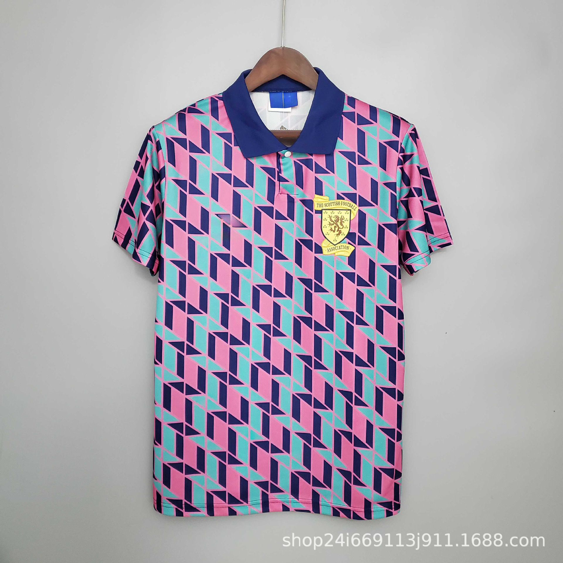 Camiseta de fútbol tailandesa retro Selección nacional Brasil Francia Argentina Portugal Camiseta de manga corta al por mayor Número de impresión