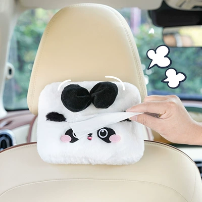 Car tissue box/set, Plush cartoon car tissue