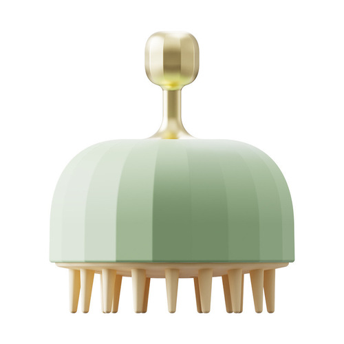 Silicone soft bristle hair wash brush, scalp massage comb, anti-itch hair wash comb, pet bath brush, wall-mounted