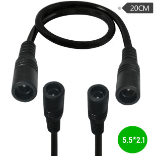 DC5521ֱ���Դ���Ӿ�12V 5.5mm x 2.1mmĸĸ DC�Դ���L�B�Ӿ�